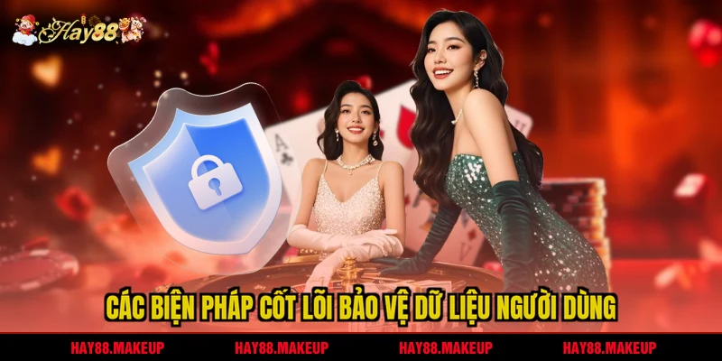 Các biện pháp cốt lõi giữ kín dữ liệu người dùng